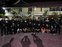 Ditsamapta Polda Sulteng Kembali Gagalkan Aksi Tawuran Geng Motor