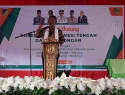 Kunjungan Kerja Di Parigi Moutong, Ini Agenda Gubernur Sulteng