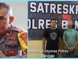 Porles Banggai Amankan Seorang Warga Batui AR- 56 tahun Dengan Kasus Pengancaman