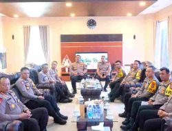 Kapolda Sulteng Kumpulkan Seluruh Kapolres, Berikut ini Arahannya!