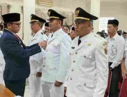 Pelantikan 112 Pejabat Struktural dan Fungsional di Kabupaten Morowali Utara