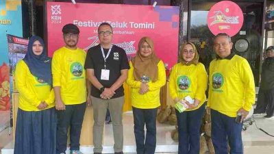 Sekretaris Daerah Bersama Ketua TP-PKK Kab. Parigi Moutong menghadiri Kegiatan Kharisma Event Nusantara (KEN) Festival 2024