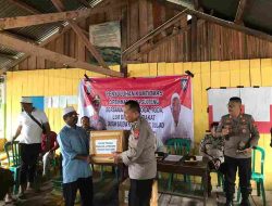 Jelang Pemilu 2024, Ditbinmas Polda Sulteng Sambangi Dusun Salena, ini yang dilakukan