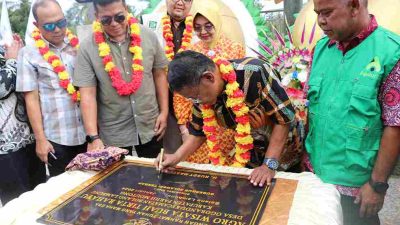 Launching Agro Wisata Durian Jadi Penutup Rangkaian Kunker Gubernur Sulteng Di Kab. Parigi Moutong