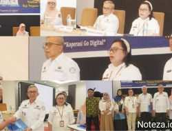 Wakil Bupati banggai. Drs. H Furqanuddin, M.M.buka.Pelatihan Digitalisasi Koprasi Modeern bagi pengurus/Pengawas Pengelola Koprasi.