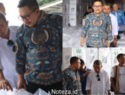 Bupati,Wakil Bupati Banggai Ke kantor KPU Banggai sebagai bentuk,suport dan sinergitas.pemda Banggai.