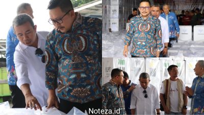 Bupati,Wakil Bupati Banggai Ke kantor KPU Banggai sebagai bentuk,suport dan sinergitas.pemda Banggai.