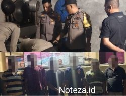 Anggota Polsek Batui Datangi Rumah Tempat Pesta Miras