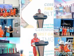 Langkah Strategis diresmikan nya Pembangkit Listrik Tenaga Mesin Gas (PLTMG) Luwuk 40 MW