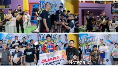 Bupati Banggai, Tutup Badminton Open Tournament Bupati Cup “Junjung Tinggi Sportifitas “