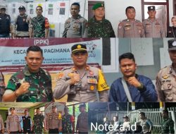 Perintah Kapolres.Setiap Kapolsek,Turunkan Anggota.Jaga Logistik Pemilu di Kantor PPK.