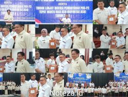 Bupati Banggai dan Kepala Bapenda serahkan 3.902 lembar SPPT serta PBB-P2