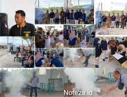 Ketua KPU Banggai Santo Gotia lakukan pemusnahan Kelebihan Kertas Suara