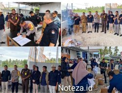 Kabag Ops Polres Banggai Hadiri Pemusnahan Surat Suara Rusak dan Kelebihan di KPU