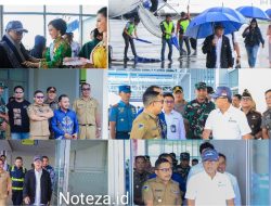 Bupati Banggai, Sambut Kedatangan Menteri perdagangan RI