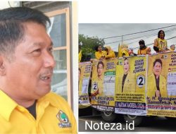 Ketua DPD Partai Golkar mengulang sejarah dan ucapkan Teima kasih pada Masyarakat Banggai