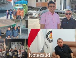 Tuntaskan Rekapitulasi, 2 Kecamatan Distribusikan Kembali Logistik Pemilu 2024 ke Gudang KPU Kabupaten banggai 