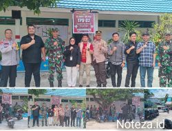 Dandim 1308/LB,Banggai Letkol Inf  Hermanto Cek Pemungutan Suara Ulang PSU  pemilu 2024