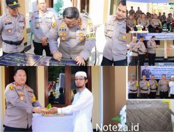 Polri Perduli pada rumah Imam dan marbot di masjid Al-Rahman Polres banggai