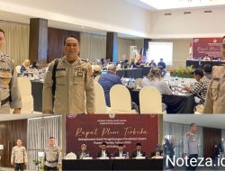 Satgas OMB Polres Banggai Amankan Pleno Terbuka KPUD Tingkat Kabupaten