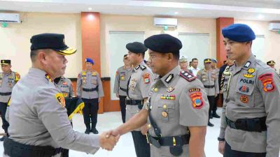 Pimpin Sertijab Dirpamobvit, Ini Harapan Kapolda Sulteng