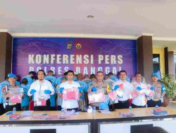 Luar Biasa, Polres Banggai Ungkap 18 Kasus Kasus Narkoba Selama Januari 2024