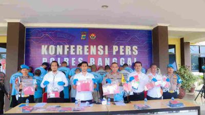 Luar Biasa, Polres Banggai Ungkap 18 Kasus Kasus Narkoba Selama Januari 2024