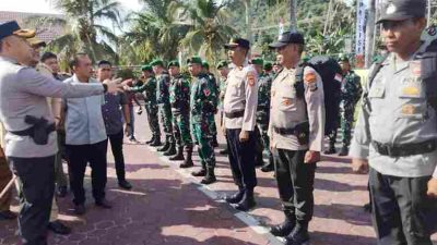 Apel Pergeseran Pasukan Pengamanan Logistik dan Pengamanan TPS Pemilu Tahun 2024 Telah Dilaksanakan