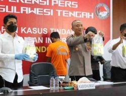 Selama Sebulan, Polda Sulteng Ungkap 68 Kasus Narkoba dan Sita 7,6 Kg Sabu