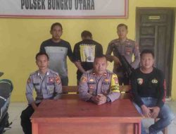 Polsek Bungku Utara gelar press release kasus curanmor