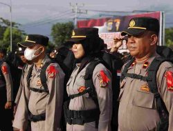 Kesetaraan Gender, 92 Polwan Polda Sulteng dilibatkan Pengamanan TPS