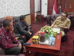 Pj. Bupati, Terima Audensi Kepala OJK Provinsi Sulteng