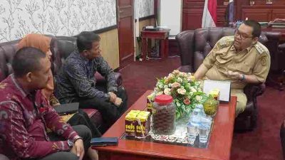 Pj. Bupati, Terima Audensi Kepala OJK Provinsi Sulteng
