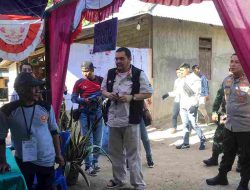 Pj Bupati Parigi Moutong Peninjauan Ke TPS, Pastikan Pemilu Berjalan Lancar
