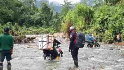 Cerita Kawal Logistik Pemilu 2024 Melintasi kawasan hutan Eks Aktfitas MIT Poso