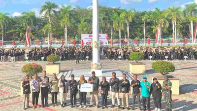 Bawaslu Kabupaten Parigi Moutong mengadakan apel siaga