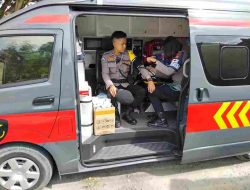 Subsatgas Dokkes Tinombala Beri Layanan Kesehatan Personel Pengamanan di TPS