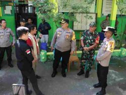 Kapolres Banggai Pantau Langsung PSU Dua TPS Kota Luwuk