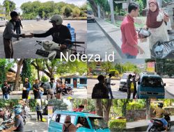 Mahasiswa HMI Banggai Lakukan Jum’at Berkah di Tugu Adi Pura