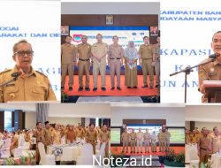 Dinas PMD Berikan Peningkatan Kapasitas Pada 291 Sekretaris Desa se-Kabupaten Banggai.