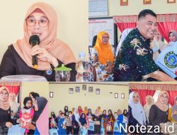 Bunda PAUD Syamsuarni Amirudin, Bagi Bantuan Keluarga Beresiko Stunting