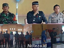 Kapolsek Lamala Ajak Masyarakat Jaga Kamtibmas Saat Pelantikan PAW  BPD