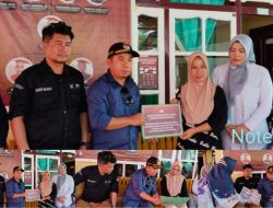 KPU Kabupaten Banggai Berikan Santunan Pada Ahli Waris Ketua PPK Dan Anggota PPS Yang Meninggal