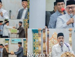 Bupati Banggai Ir H,Amirudin Buka Puasa Bersama Tim Safari Ramadhan Provinsi Sulteng