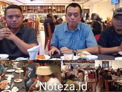 Momen Spesial Kepala Kantor Imigrasi Kelas II Non TPI Ajak Wartawan Buka Puasa Bersama di Hotel Swis Bell Banggai