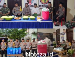 Kapolsek,Bersama Danramil 1308-07 LB  serta Kacabjari,Pagimana Lakukan Buka Puasa Bersama