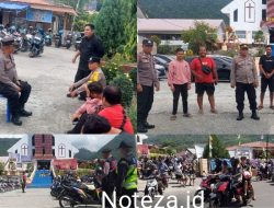 Jelang Paskah, Polisi Masifkan Patroli Skala Besar di Kota Luwuk