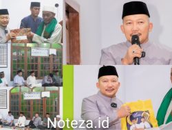 Bupati Banggai,Ir H Amirudin.M.M Lanjutkan Safari Ramadhan 1445 H di Desa Lenyek Begini Desakan Jemaah