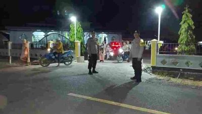 Polres Morowali Utara kerahkan 133 Personel amankan Sholat Tarawih dihari pertama