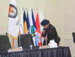 Jelang Penetapan Hasil rekapitulasi Suara, Subsatgas Jibom lakukan Sterilisasi KPU Sulteng